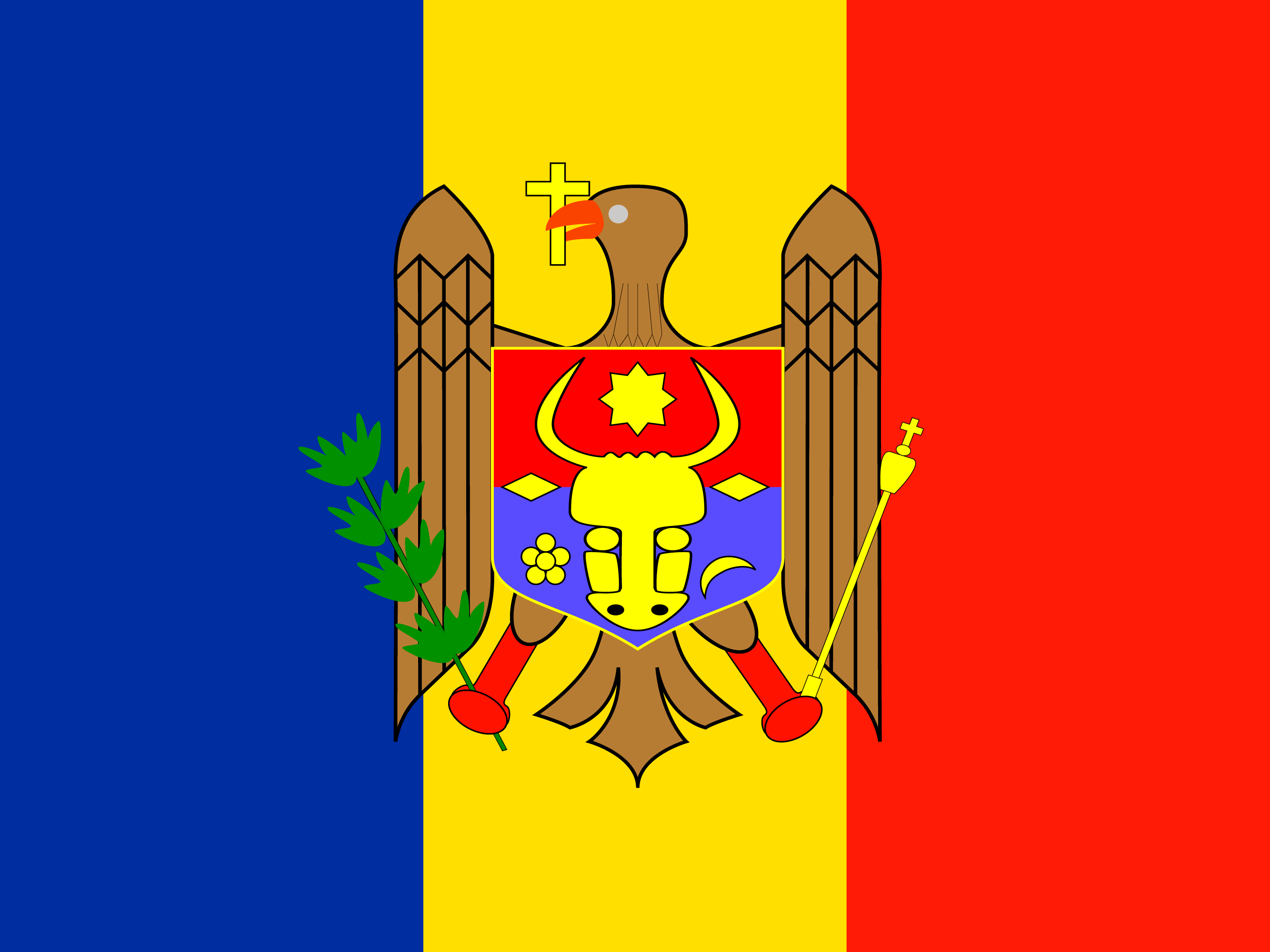 Молдова флаг