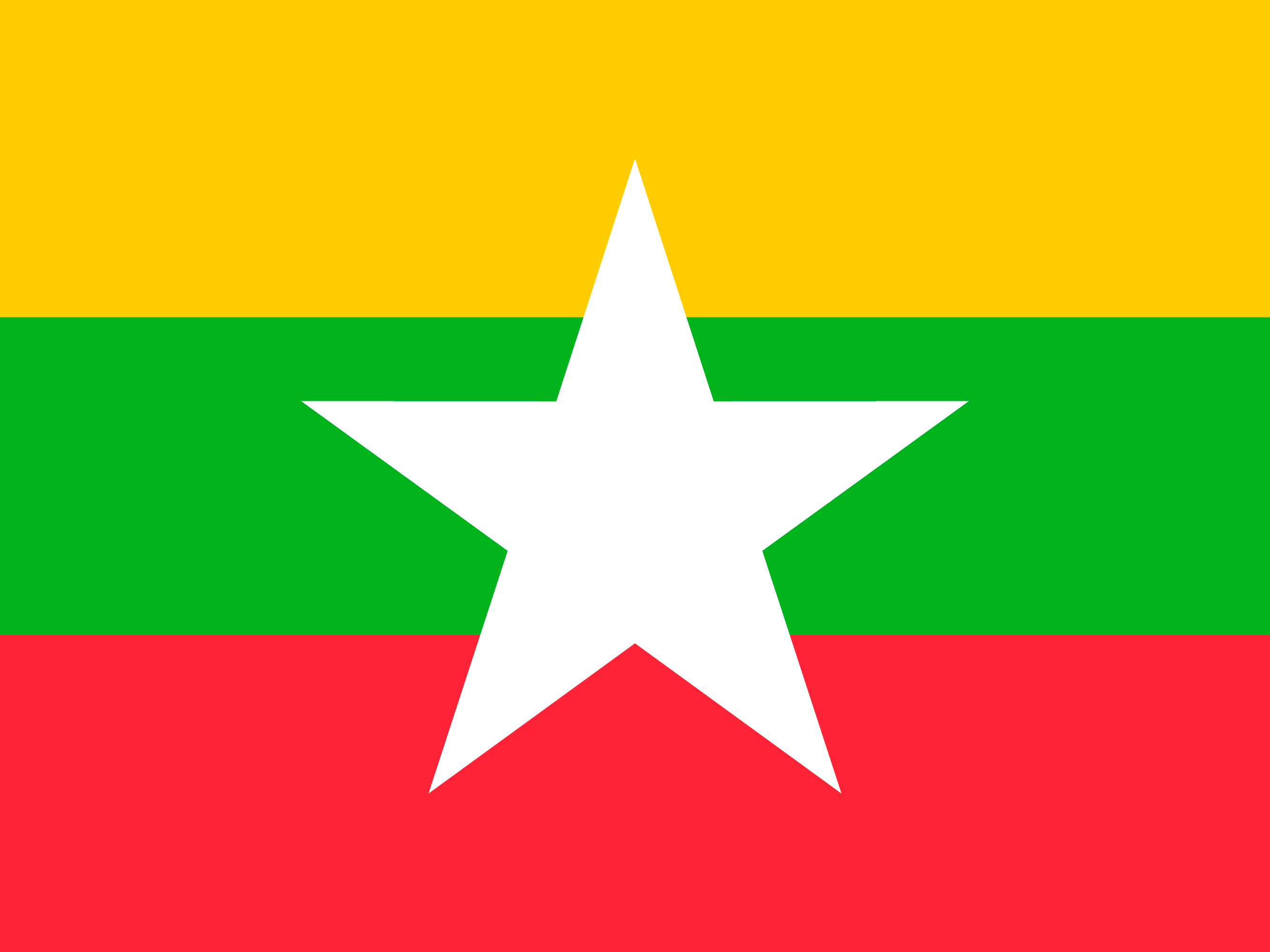 Мьянма (Бирма) флаг