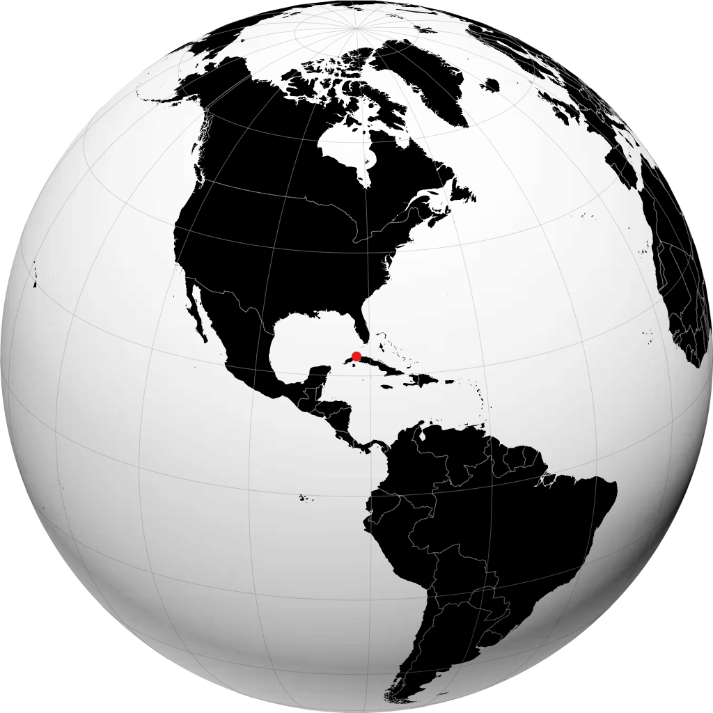 Гавана на глобусе