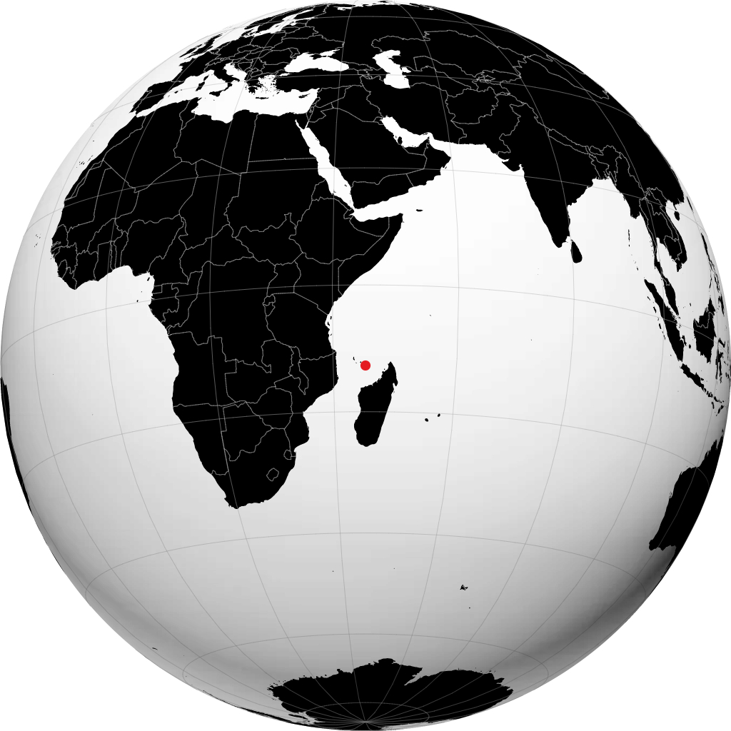 Конго на глобусе