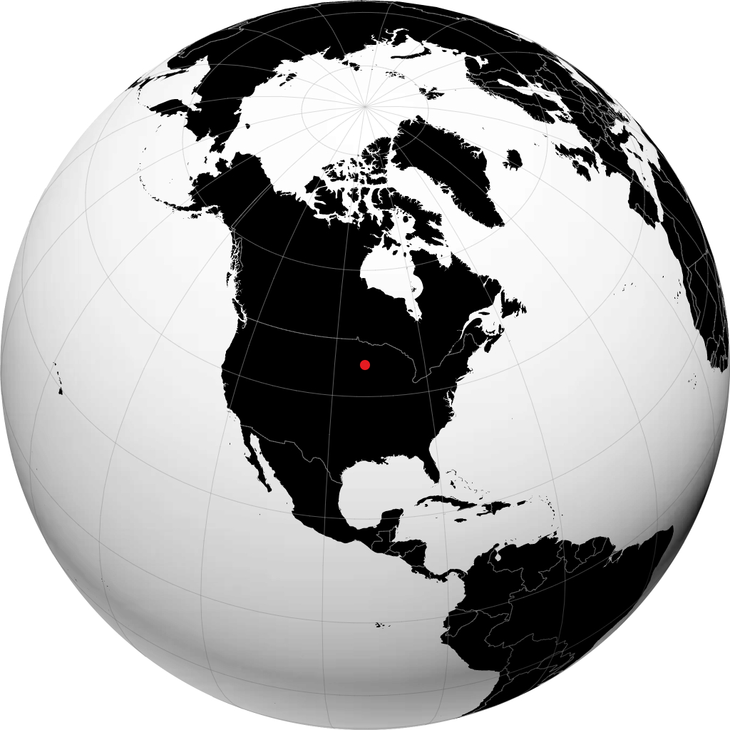 Миннеаполис на глобусе
