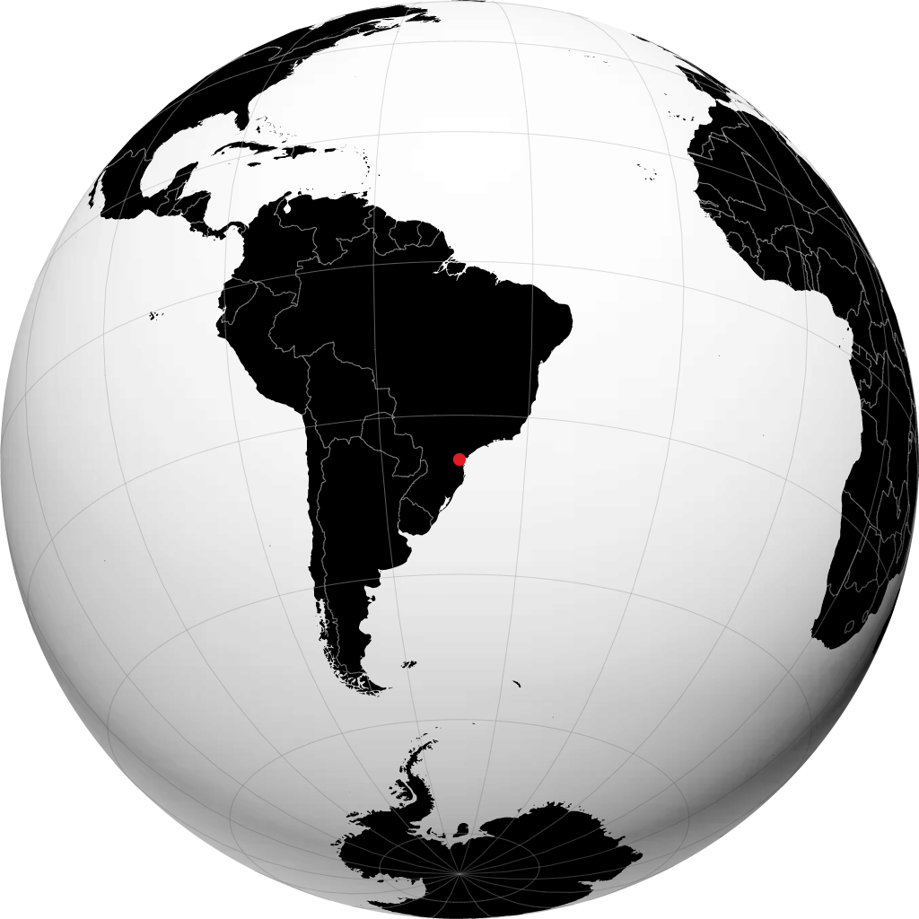 Сан-Жозе-дус-Пиньяйс на глобусе