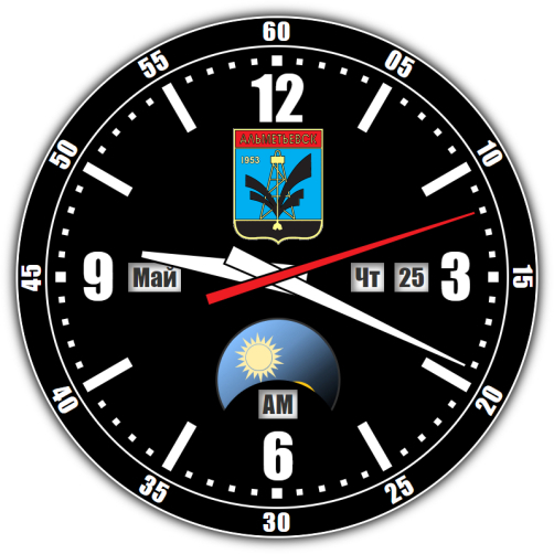 Альметьевск — точное время с секундами онлайн.
